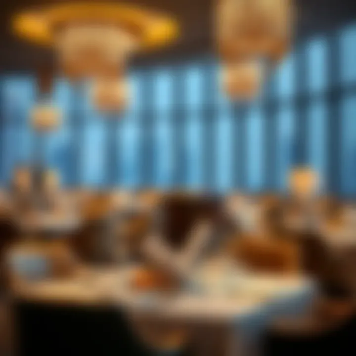 Refined Dining Experience at Hyatt Galleria Dubai Elegant dining experience at Hyatt Galleria Dubai's restaurant