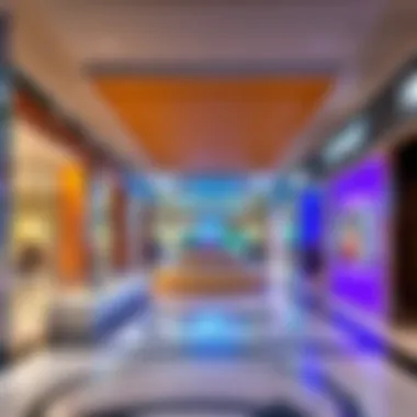 Dynamic Retail Environments at Hyatt Galleria Dubai Vibrant retail spaces within Hyatt Galleria Dubai