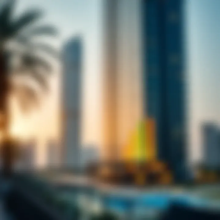 Investment Potential in Jassem Building Investment potential chart related to Jassem Building and Dubai South real estate