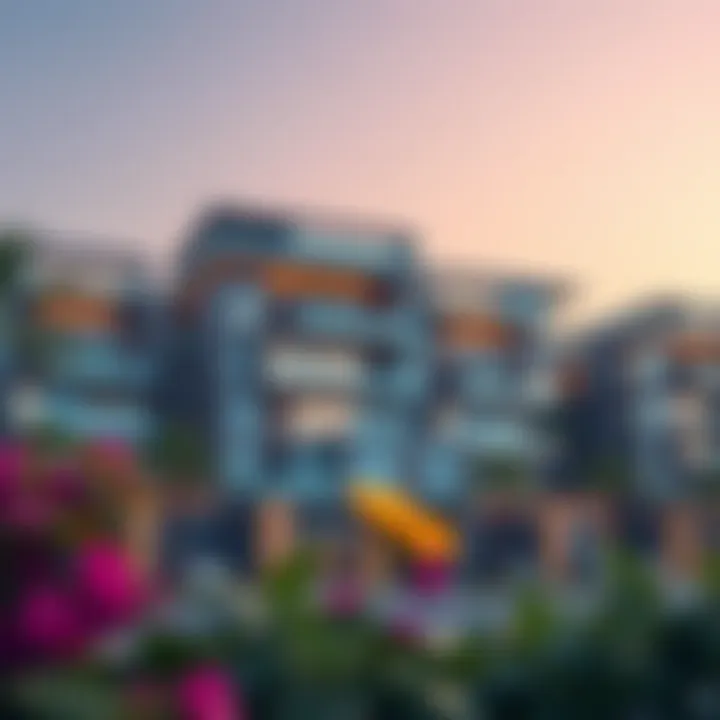 Modern architectural design reflecting the luxury of Jumeirah Circle Village