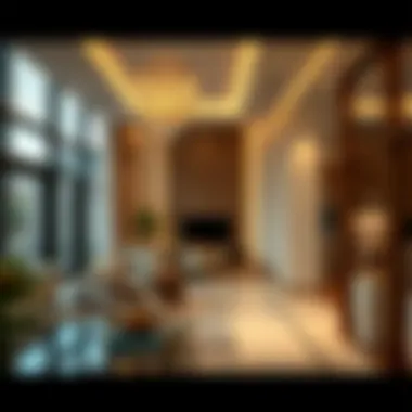 Luxurious interiors of a property in Jumeirah Circle Village highlighting upscale living