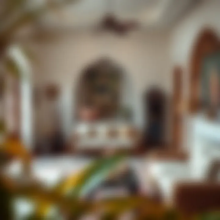 Traditional Emirati home showcasing cultural decor