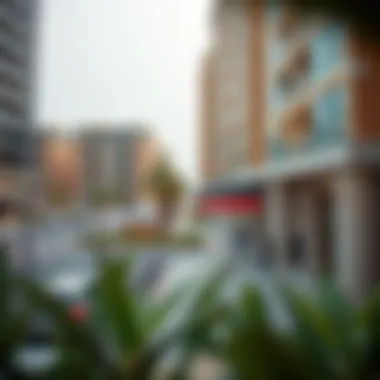 Real estate development near metro stations in Al Quoz