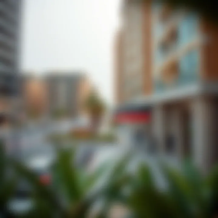 Real estate development near metro stations in Al Quoz