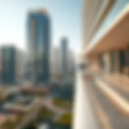 Stunning view of Millennium Place Barsha Heights showcasing modern architecture