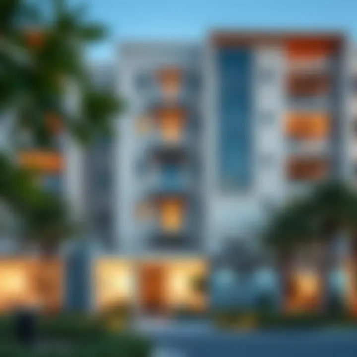 Modern residential building in Mowaihat 3