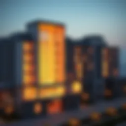 Architectural layout of Mudon Al Ranim