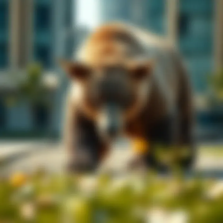 Understanding Bear Markets in Real Estate Visual representation of a bear market in real estate