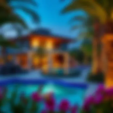 Surroundings of Ocean House in Dubai Vibrant surroundings of Ocean House in Dubai's real estate market