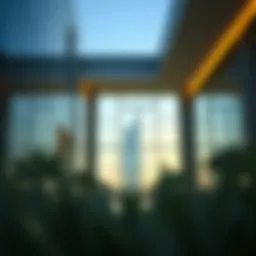 Architectural design of One Zabeel Project offices showcasing modern aesthetics