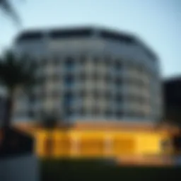 Stunning architectural design of Pavilion in International City