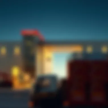 Logistics Hub in Dubai Logistics hub in Dubai demonstrating efficient mail delivery