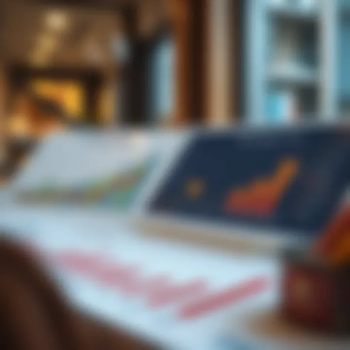 Performance Metrics: Analyzing Sales and Satisfaction Trends Graphs illustrating performance metrics in property sales and client satisfaction