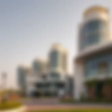 Innovative architecture of a signature development in Dubai