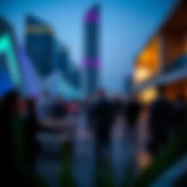 Overview of a high-profile real estate project launch event