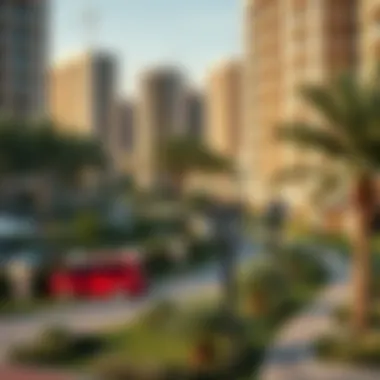 Residential Design around South Ridge Park An artist's impression of residential buildings surrounding South Ridge Park