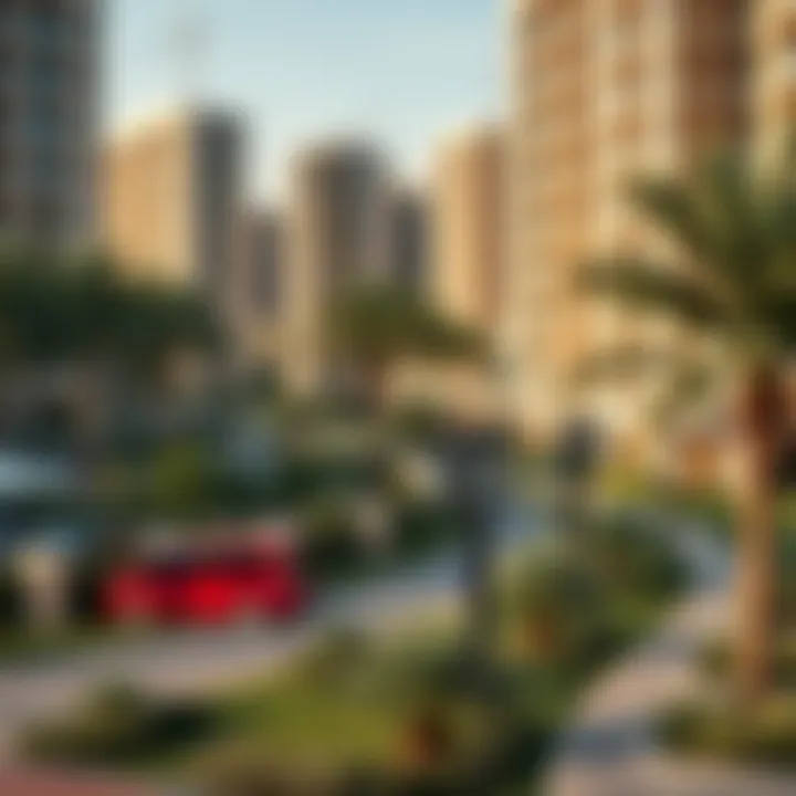 Residential Design around South Ridge Park An artist's impression of residential buildings surrounding South Ridge Park