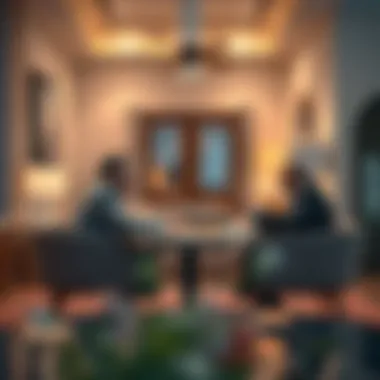 Direct Negotiation for Villa Purchase Negotiation discussion between buyer and villa owner