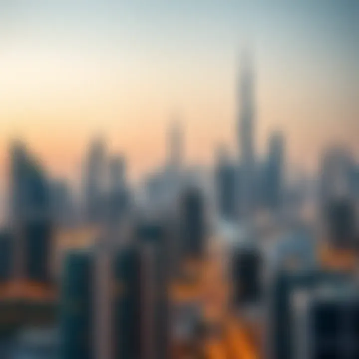 Modern skyline showcasing Dubai's real estate