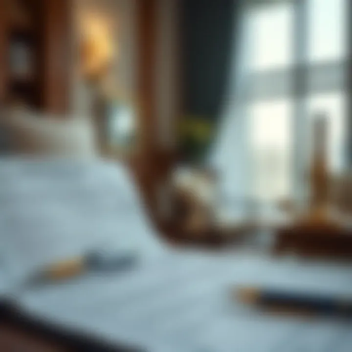 Legal documents representing ownership rights in Dubai's real estate