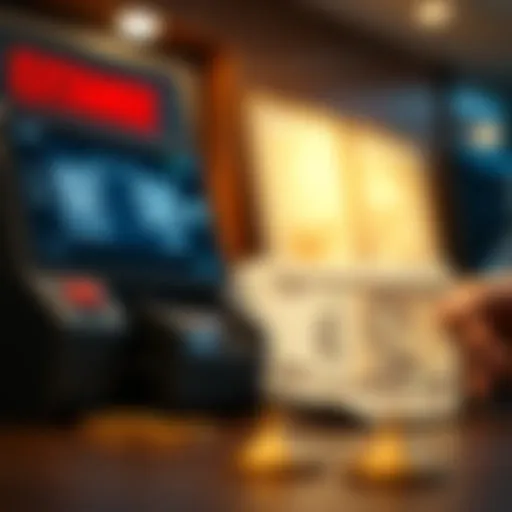 Currency exchange concept