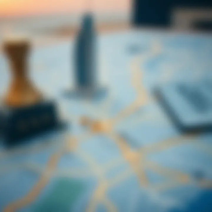 Map highlighting Mankhool's location in Dubai