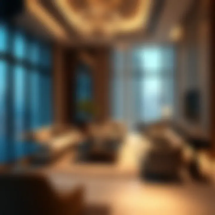 Luxury Living in Dubai: The Allure of Real Estate Investment A luxurious apartment interior in Dubai highlighting upscale living
