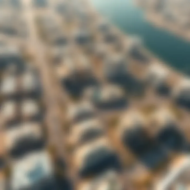 Aerial Perspective of Sharjah's Real Estate Market Aerial view of Sharjah's real estate developments