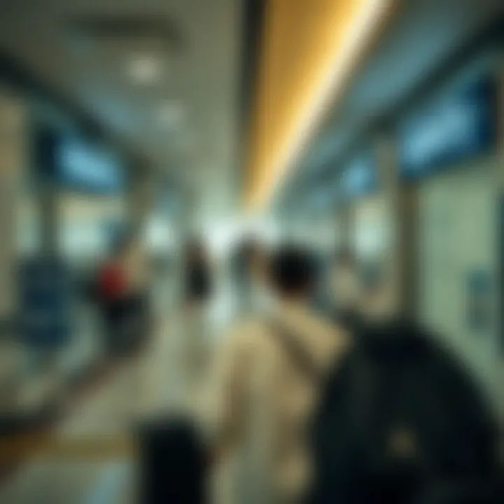 Navigating Immigration for Visa Issues Tourist at an immigration office in Dubai