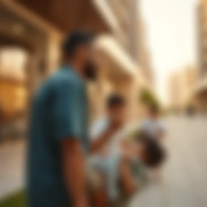 Community Life Surrounding Wasl Quartz Vibrant community life around Wasl Quartz, showcasing local engagement