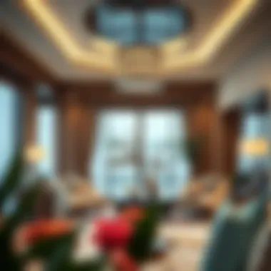 Luxurious interior design features of a Villanova home