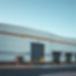 Modern warehouse facility in Mussafah